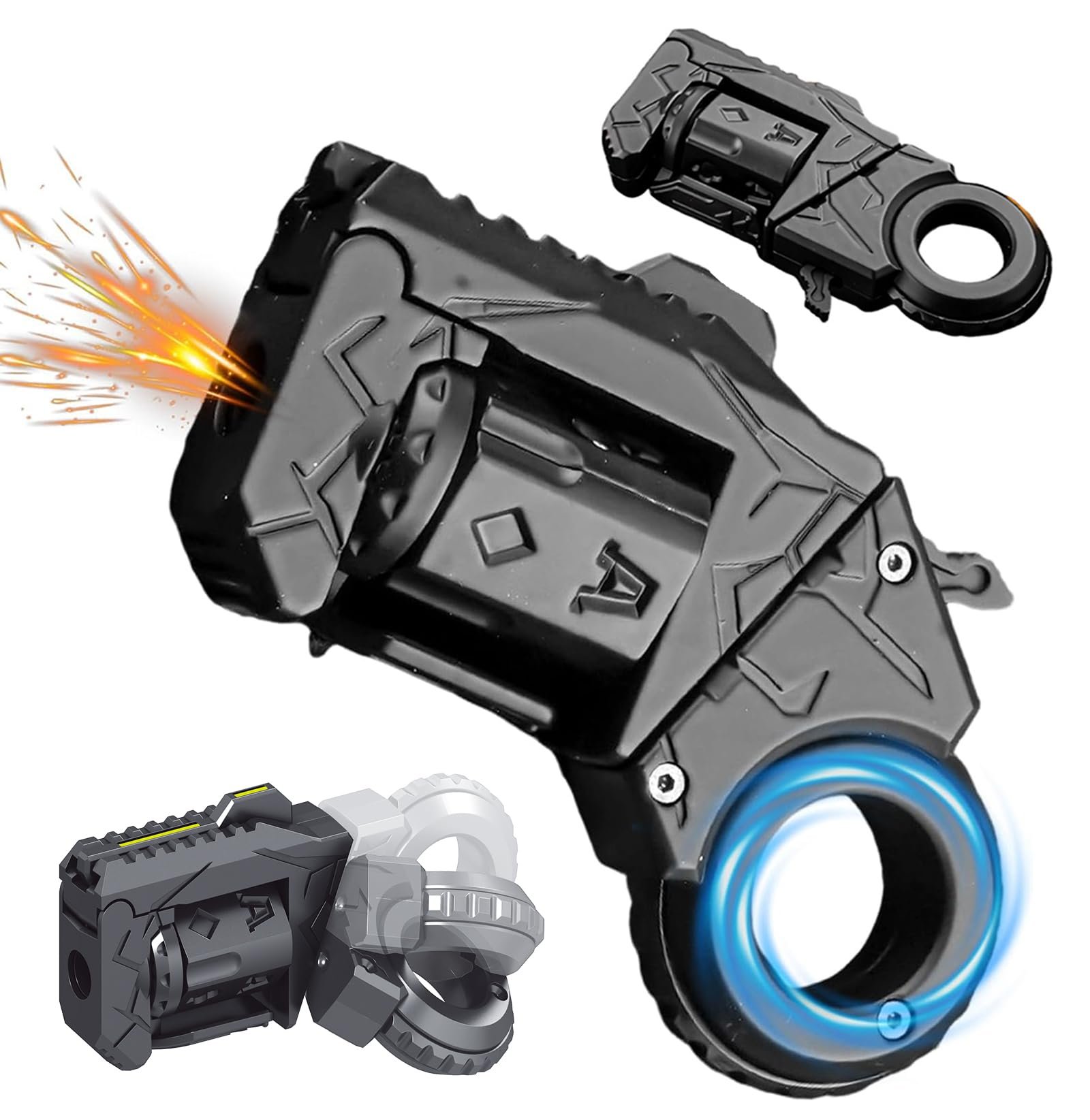metal fidget gun toy